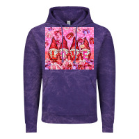 Cloud Purple love gnomies with gift boxes Vintage Hoodie - NancyCooperArtShop