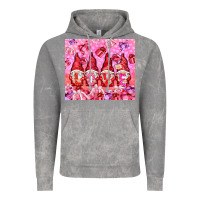 Cloud Rock love gnomies with gift boxes Vintage Hoodie - NancyCooperArtShop