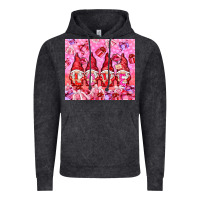 Vintage Black love gnomies with gift boxes Vintage Hoodie - NancyCooperArtShop