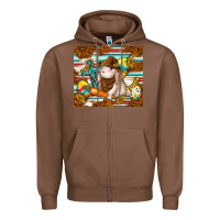 Chestnut western bunny Zipper Hoodie - TumblerDesignByShophia
