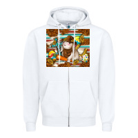 White western bunny Zipper Hoodie - TumblerDesignByShophia