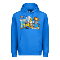 Softball Coffee Cups Premium Hoodie | Teevron