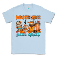 Dusty Blue pumpkin spice jesus christ Classic Tee - MaliasSmallBusiness