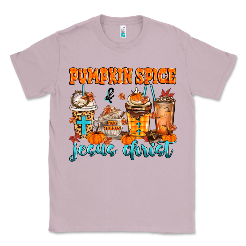 Pumpkin Spice Jesus Christ Classic Tee by MaliasSmallBusiness | Teevron