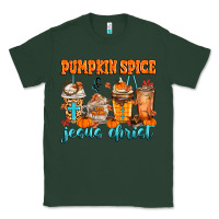 Sports Green pumpkin spice jesus christ Classic Tee - MaliasSmallBusiness