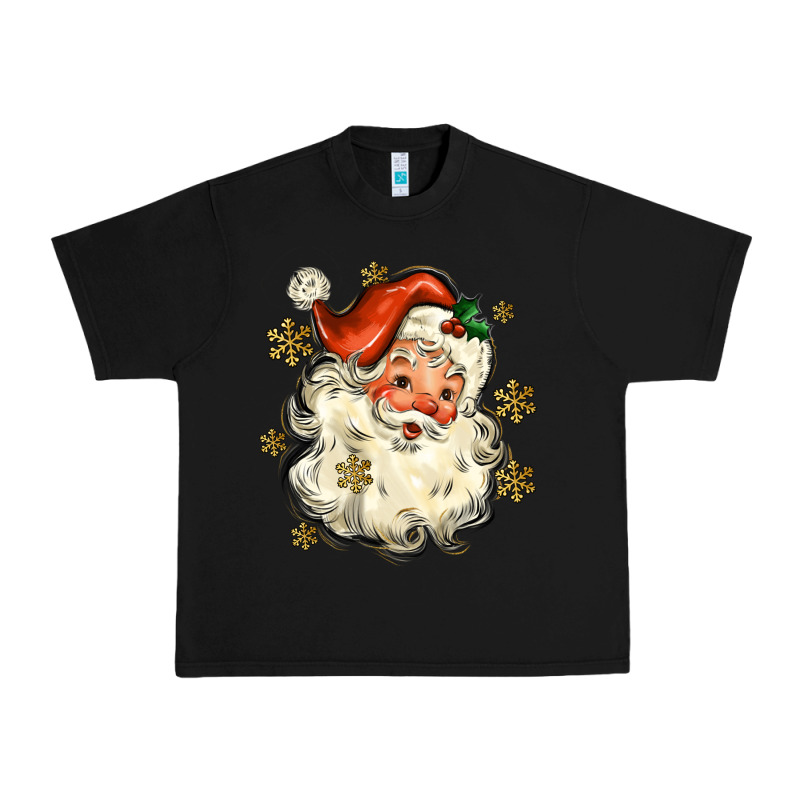 Christmas Santa Urban Heavy Tee by MaliasSmallBusiness | Teevron