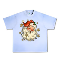 Grape Ice Christmas Santa Urban Heavy Tee - MaliasSmallBusiness