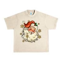 Sandshell Christmas Santa Urban Heavy Tee - MaliasSmallBusiness