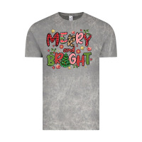 Cloud Rock merry and bright Vintage Tee - MaliasSmallBusiness
