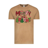 Vintage Camel merry and bright Vintage Tee - MaliasSmallBusiness