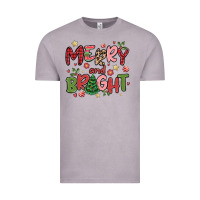 Merry And Bright Vintage Tee | Teevron