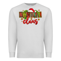 Dove Grey christmas nonnie claus Premium Sweatshirt - FaDigitalArtStudio