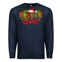 Navy christmas nonnie claus Premium Sweatshirt - FaDigitalArtStudio