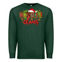 Sports Green christmas nonnie claus Premium Sweatshirt - FaDigitalArtStudio