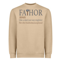 Mushroom Fa-Thor Like Dad Just Way Mightier Heavyweight Sweatshirt - Bettercallsaul