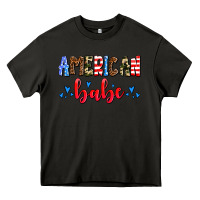 Asphalt American babe Heavy Core Tee - AdoDesignShop