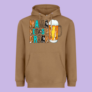 Mama Needs A Drink Heavyweight Hoodie Designed By Cowcowdesign