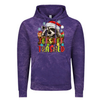 Cloud Purple lets get trashed with raccoon Vintage Hoodie - MaliasSmallBusiness