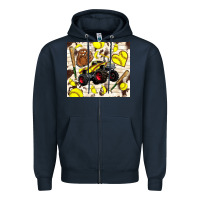 Navy softball crusher Zipper Hoodie - TumblerDesignByShophia