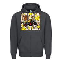 Smoke softball crusher Zipper Hoodie - TumblerDesignByShophia