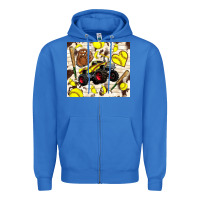 True Royal softball crusher Zipper Hoodie - TumblerDesignByShophia