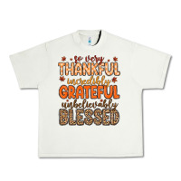 Pistachio so very thankful incredibly grateful unbelievably Urban Heavy Tee - MaliasSmallBusiness