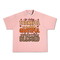 Salmon so very thankful incredibly grateful unbelievably Urban Heavy Tee - MaliasSmallBusiness