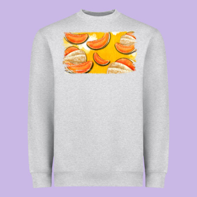 Colorado Cantaloupe Background Heavyweight Sweatshirt Designed By Bettercallsaul