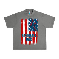 Tornado baseball dad american flag Urban Heavy Tee - JahusDesignShop