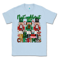Dusty Blue nuts about christmas Classic Tee - MaliasSmallBusiness