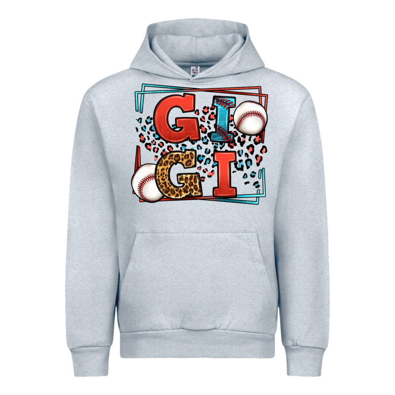 Baseball Gigi Leopard Frame Urban Hoodie by LillyAllenDesigns | Teevron