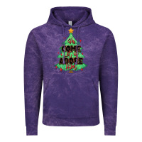 Cloud Purple oh come let us adore him christmas tree Vintage Hoodie - MaliasSmallBusiness
