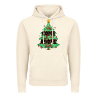 Vintage Artic oh come let us adore him christmas tree Vintage Hoodie - MaliasSmallBusiness