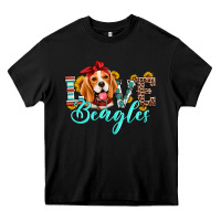 Black love beagles Heavy Core Tee - Artiststas