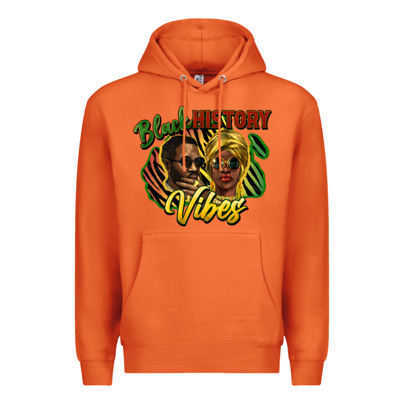 Black History Premium Hoodie by HowdyJamesFarm | Teevron