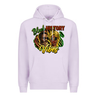 Lilac Black history Premium Hoodie - HowdyJamesFarm