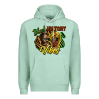 Seafoam Black history Premium Hoodie - HowdyJamesFarm