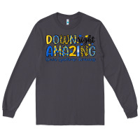 Smoke down right amazing down syndrome awareness Long Sleeve Tee - Artiststas