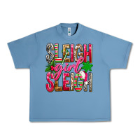 Pebble Blue Sleigh girl sleigh Urban Heavy Tee - NancyCooperArtShop