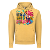 Vintage Mustard yall aint right with chicken Vintage Hoodie - NancyCooperArtShop