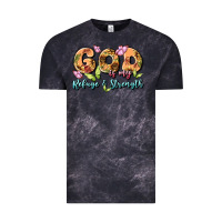 Cloud Black god is my refuge and strength Vintage Tee - MaliasSmallBusiness