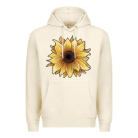 Tofu watercolor sunflower Premium Hoodie - JahusDesignShop