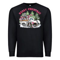 Black merry christmas gnomies Premium Sweatshirt - FaDigitalArtStudio