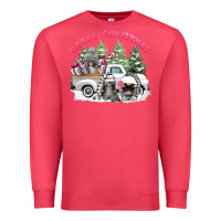 Cardinal merry christmas gnomies Premium Sweatshirt - FaDigitalArtStudio