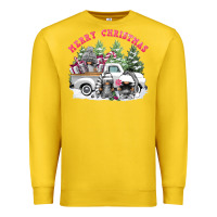 Lemon merry christmas gnomies Premium Sweatshirt - FaDigitalArtStudio