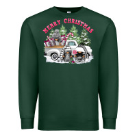 Sports Green merry christmas gnomies Premium Sweatshirt - FaDigitalArtStudio