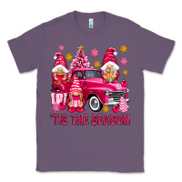 Tis' The Season Pink Christmas Gnomes Truck Classic Tee | Teevron