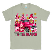 Matcha Tis' the season pink Christmas gnomes truck Classic Tee - NancyCooperArtShop