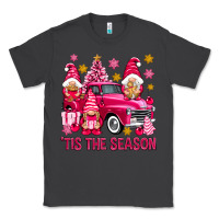 Smoke Tis' the season pink Christmas gnomes truck Classic Tee - NancyCooperArtShop