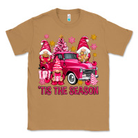 Toasted Coconut Tis' the season pink Christmas gnomes truck Classic Tee - NancyCooperArtShop
